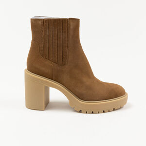 Dolce Vita Caster H2O Booties Camel Suede Size 8